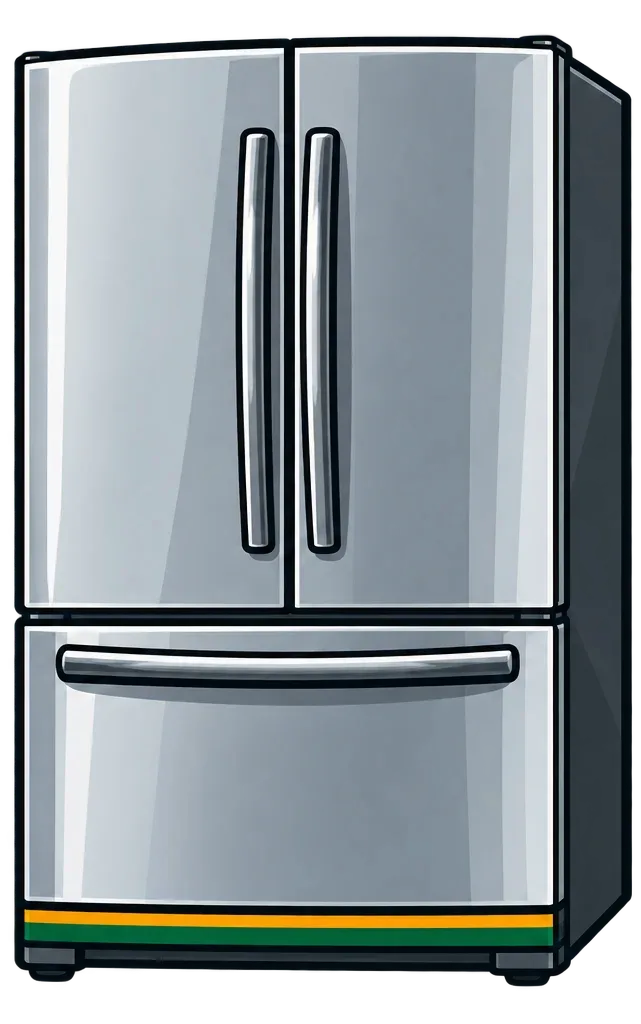 Refrigerator illustration for Fort Erie appliance repair